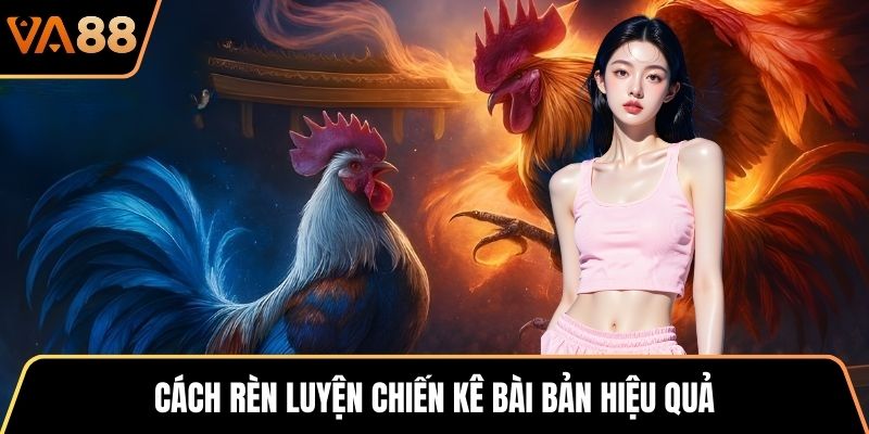 Cách rèn luyện chiến kê bài bản hiệu quả