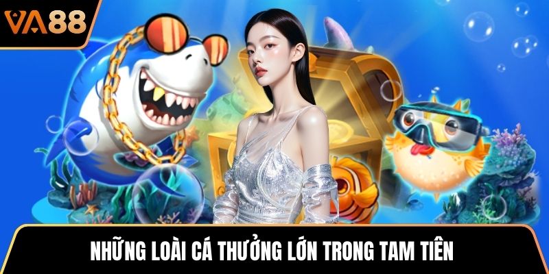 Những loài cá thưởng lớn trong Tam Tiên